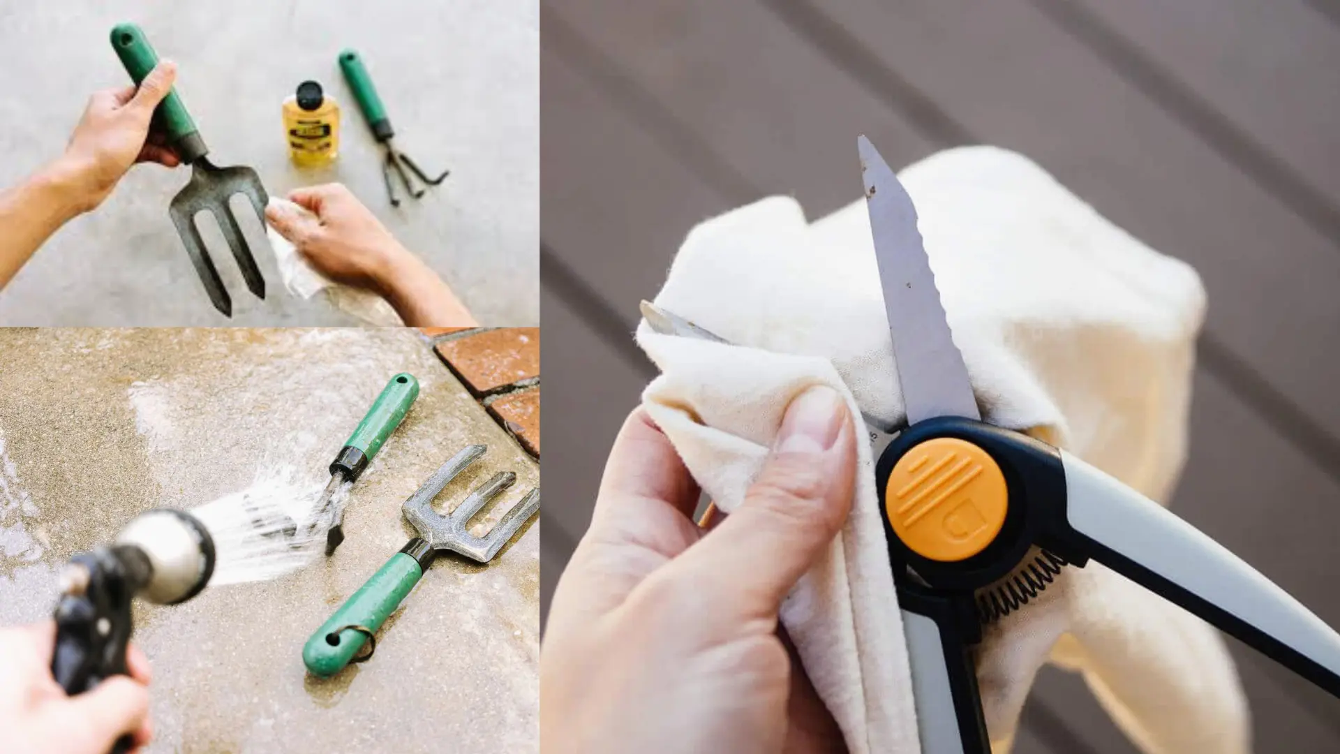 Maintain and Care for Your Gardening Tools